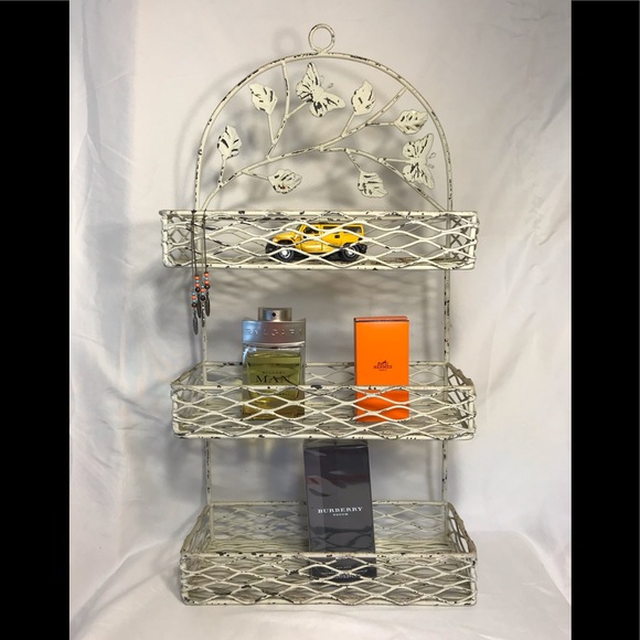 🌟 Hanging iron display cabinet